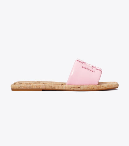 Tory Burch TORY BURCH DOUBLE T SPORT SLIDE - Size: UK 4 Sandals | Shop From The Mirage