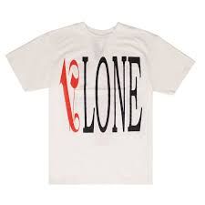 Palm Angels x VLone White Red Tee