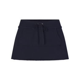 Drapey French Terry Mini Skirt