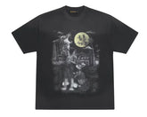 Drew House Full Moon SS Tee Faded Black