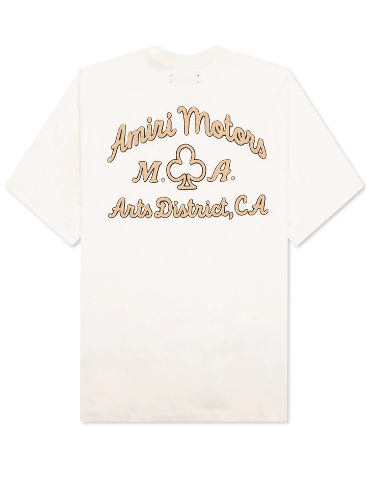 Amiri Motors T-Shirt in Alabaster