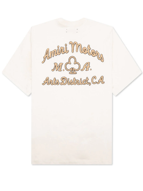 Amiri Motors T-Shirt in Alabaster