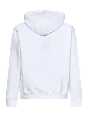 Dsquared2 Cool Fit Bob Marley Logo White Hoodie