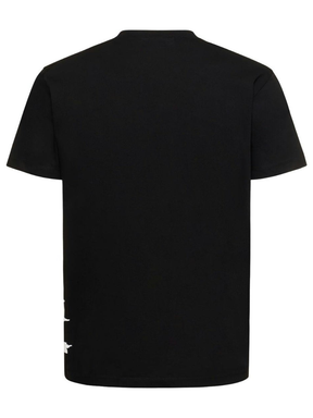 Dsquared2 Cool Fit Large Dsq2 Logo Black T Shirt