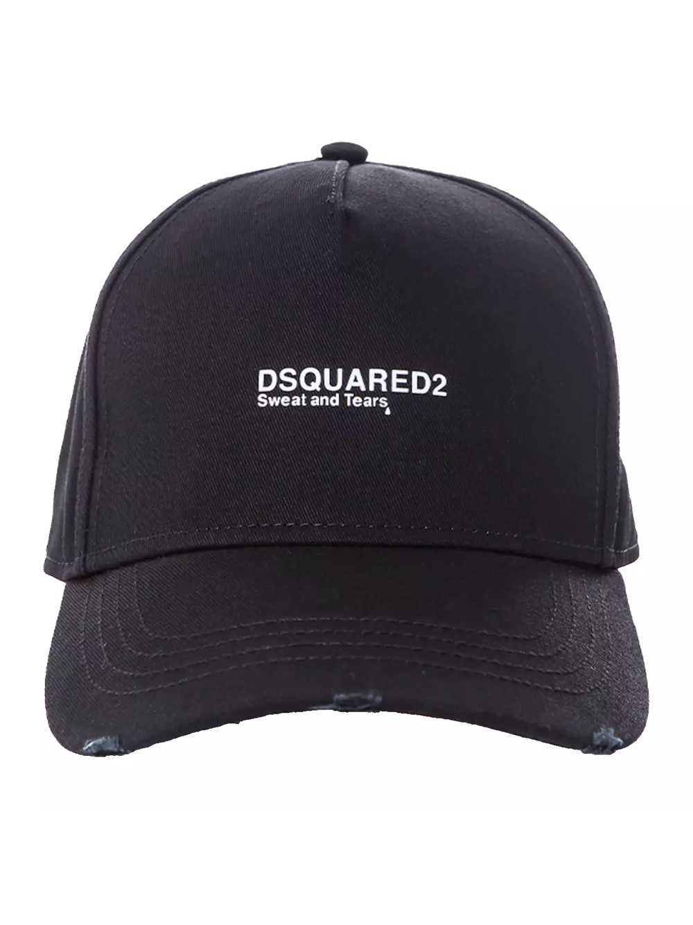 Dsquared2 Sweat and Tears Baseball Cap in Black