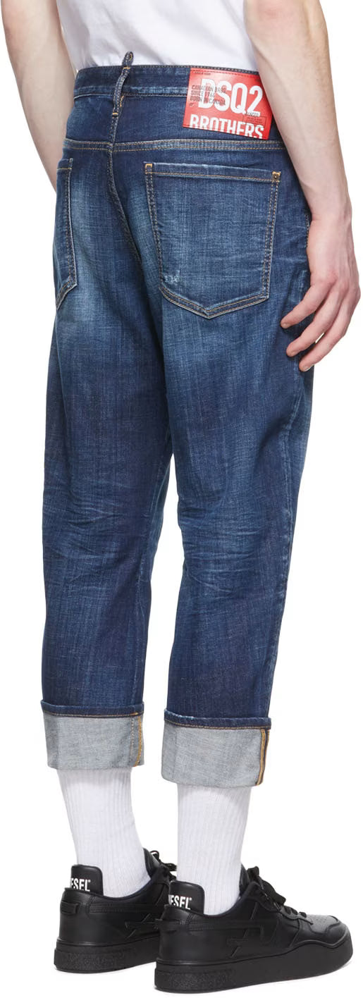 Dsquared2 Blue Clean Wash Jeans
