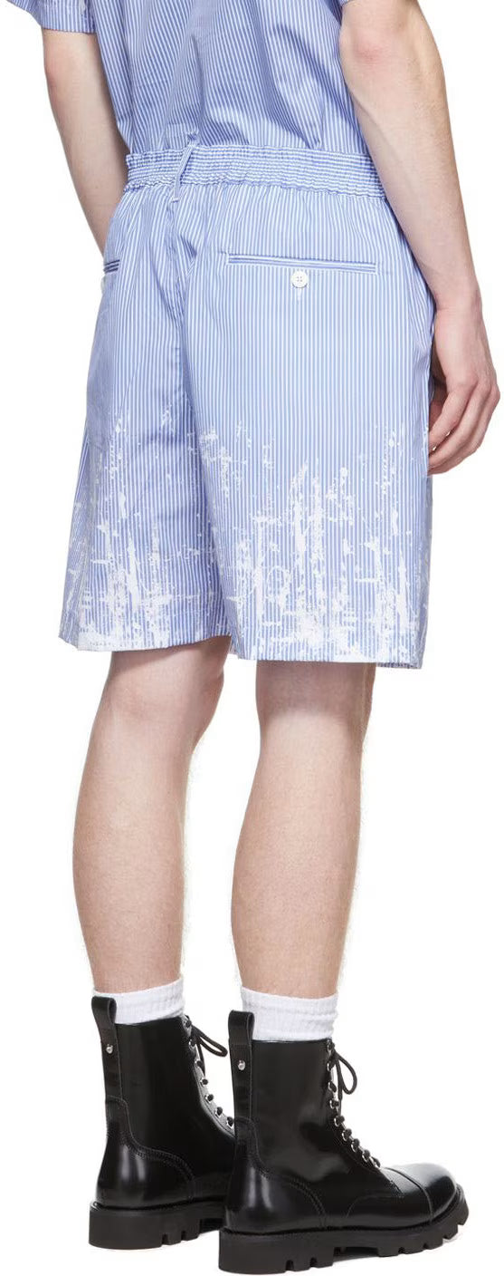 Dsquared2 Blue Cotton Shorts