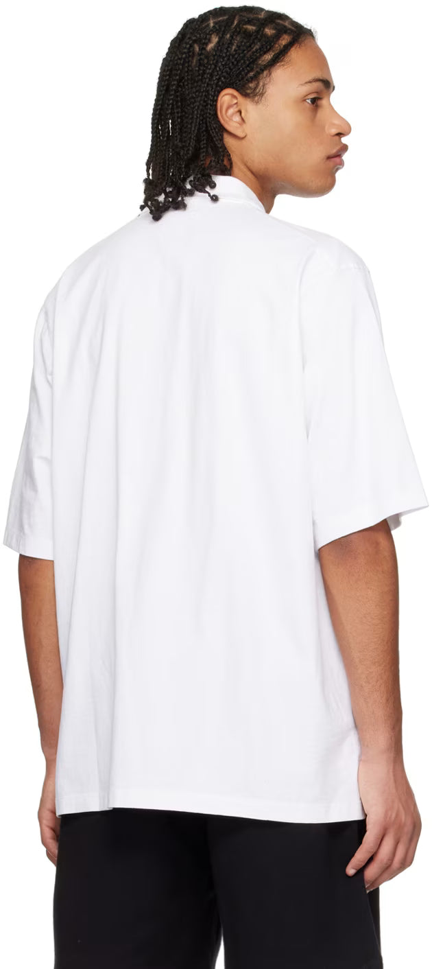 Dsquared2 White Bonded Polo