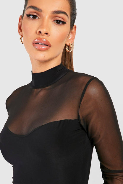 Mesh Bralet Bodysuit