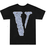 VLone x Pop Smoke Woo Tee Black