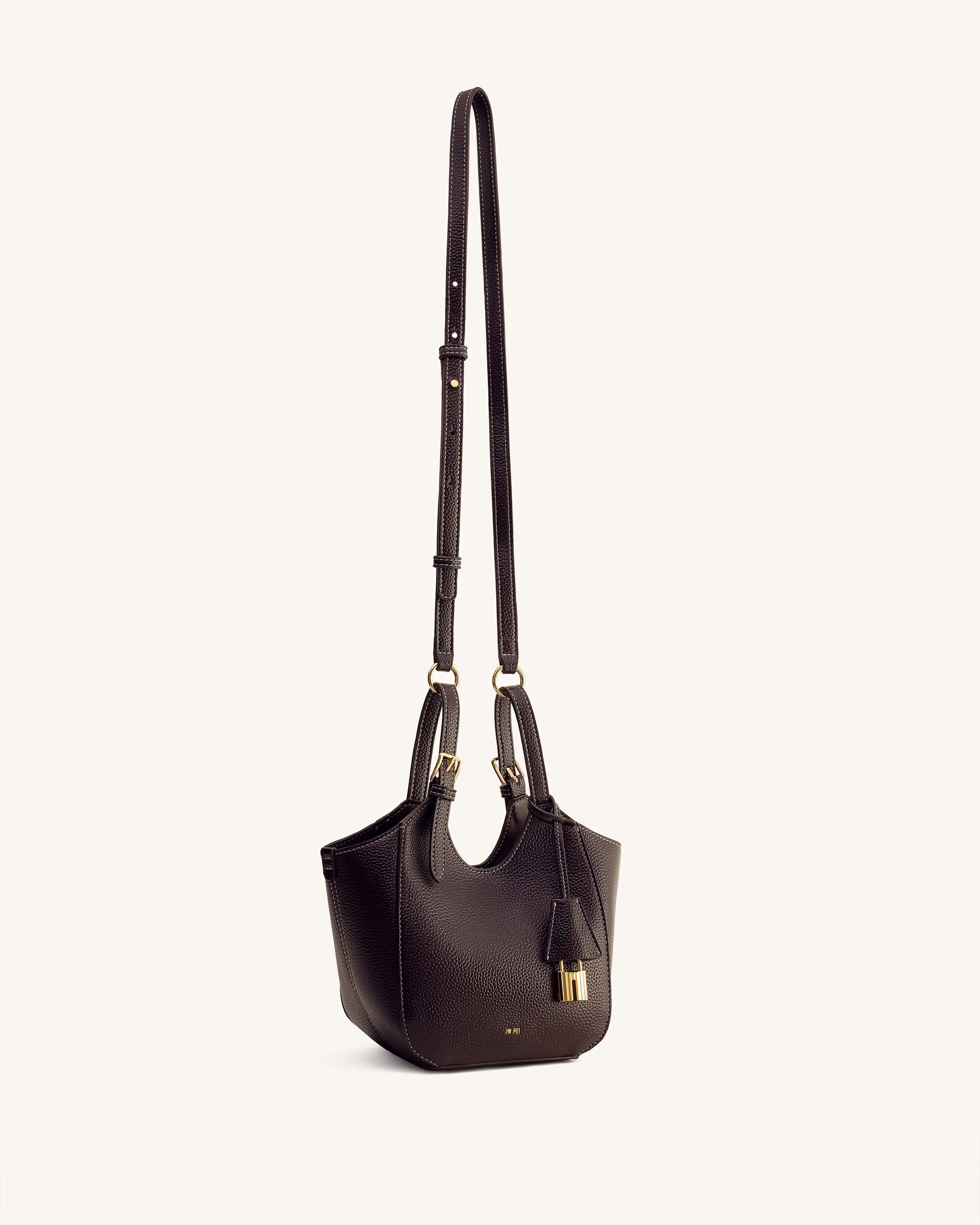 Ines Padlock Tote Bag - Yellow