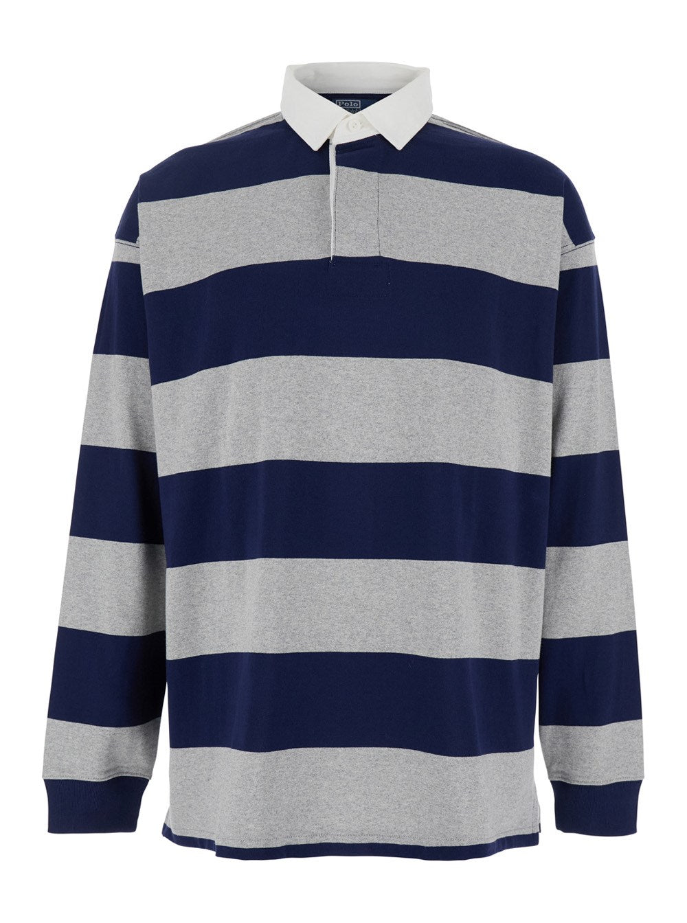 Polo ralph lauren "Big Fit" Multicolor Polo Shirt with Classic Collar and All-Over Striped Motif in Cotton Man