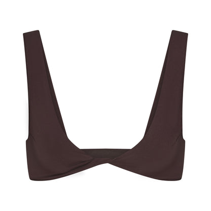 Raw Edge Micro Plunge Bralette