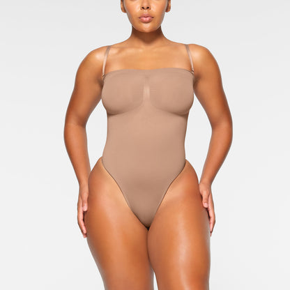 Seamless Sculpt Strapless Thong Bodysuit