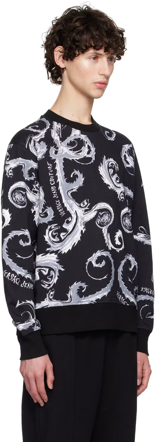 Black & Gray Chromo Couture Sweatshirt