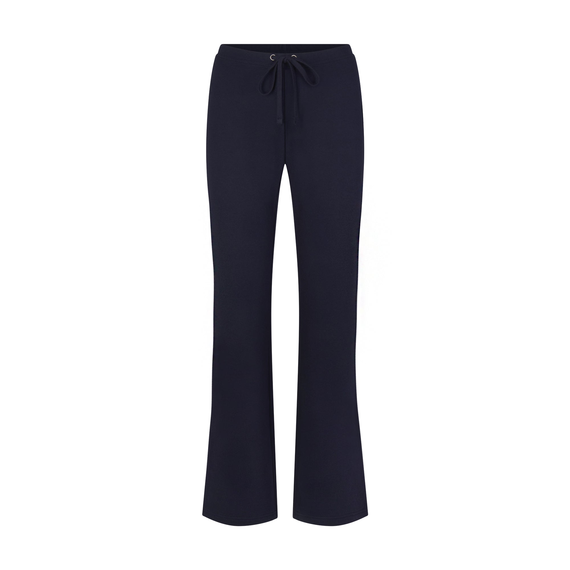 Drapey French Terry Straight Leg Pant