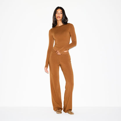 Cotton Jersey Long Sleeve T-shirt