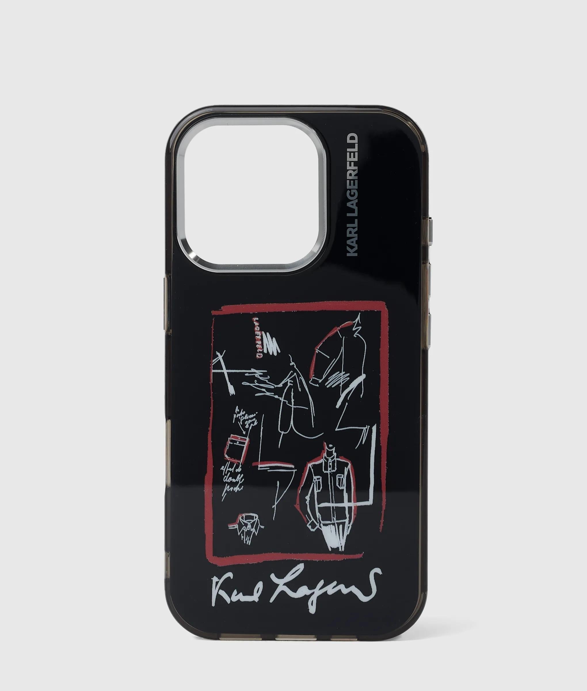 Karl sketches iPhone 16 Pro case
