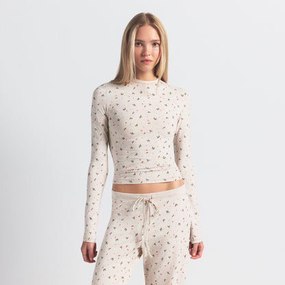 Cotton Jersey Long Sleeve T-shirt