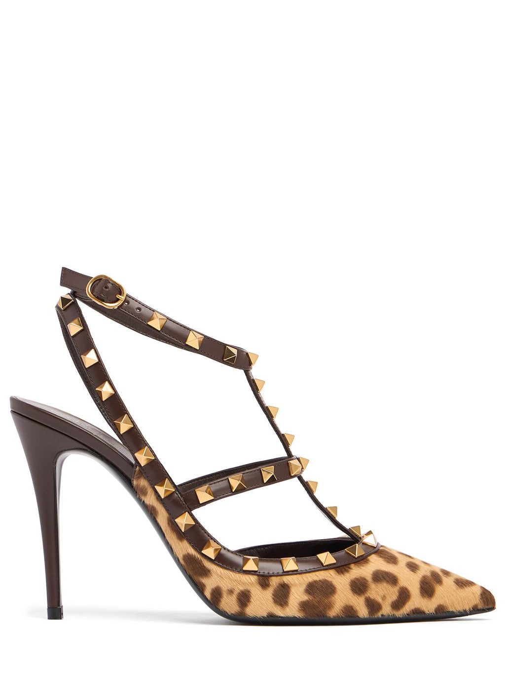 Valentino Garavani Valentino Garavani 100mm Rockstud leather pumps - Size: UK 3 Heels | Shop From The Mirage