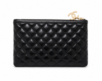 Chanel novelty make vip gift.cosmetic pouch black.GWP.