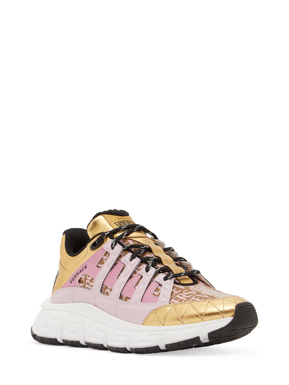 Versace Versace Leather sneakers - Size: UK 7 Sneakers | Shop From The Mirage