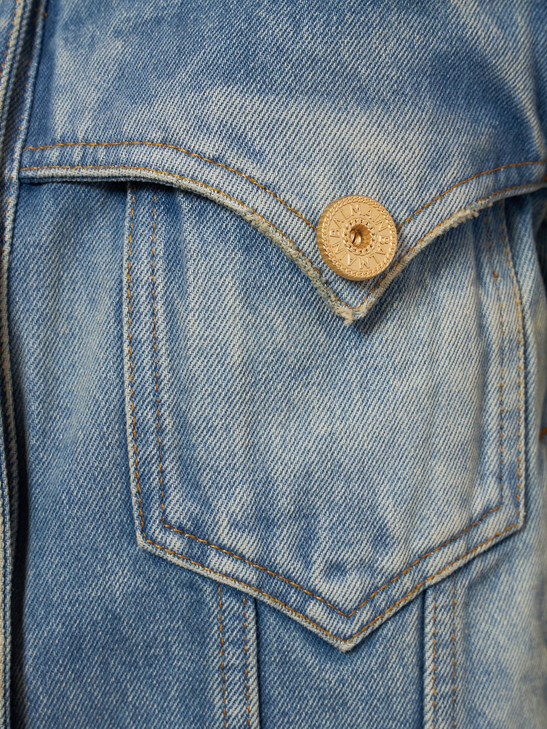 Balmain Balmain Denim jacket - Size: XS Jackets | Shop From The Mirage