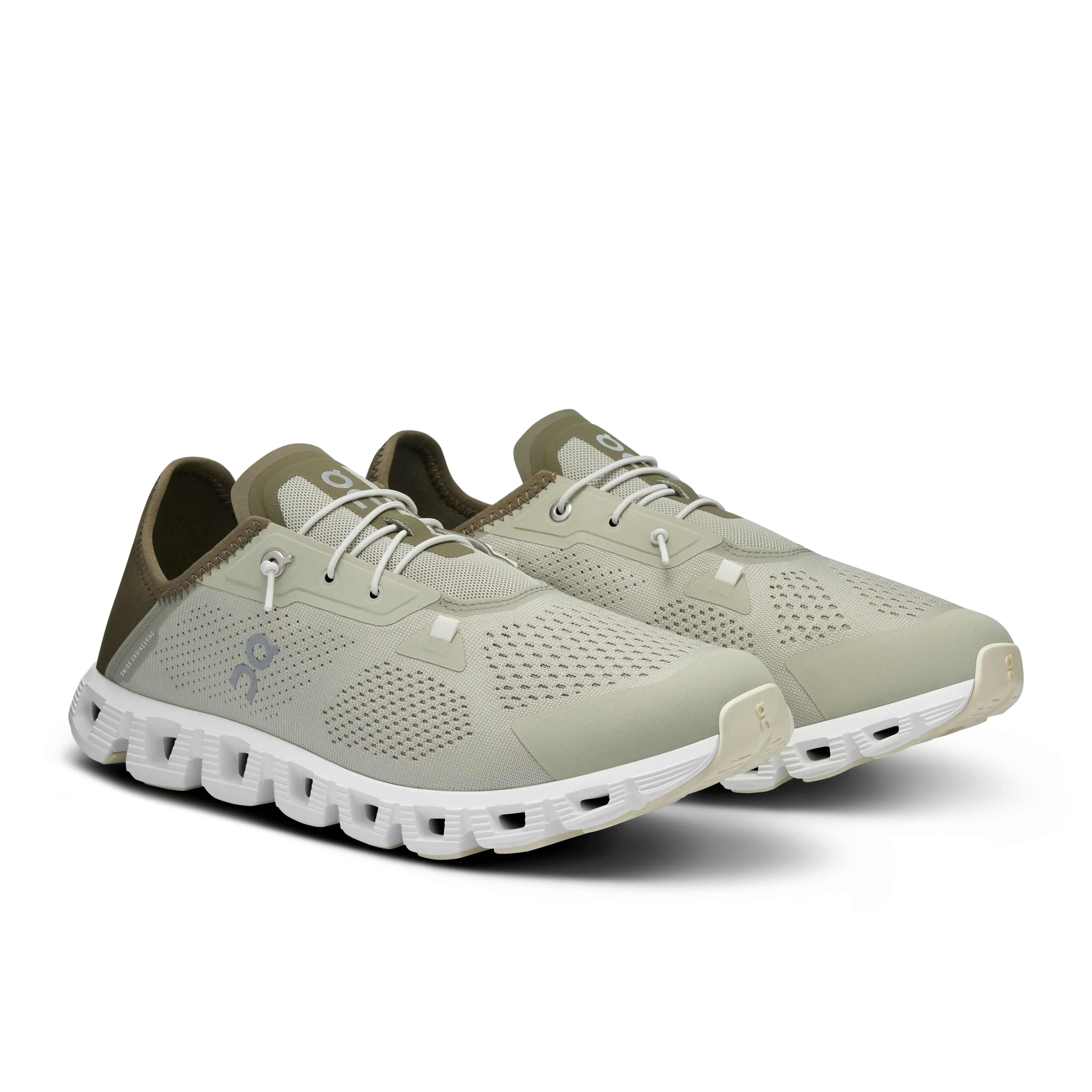 On Running Cloud 5 Coast 'Chalk/Olive'