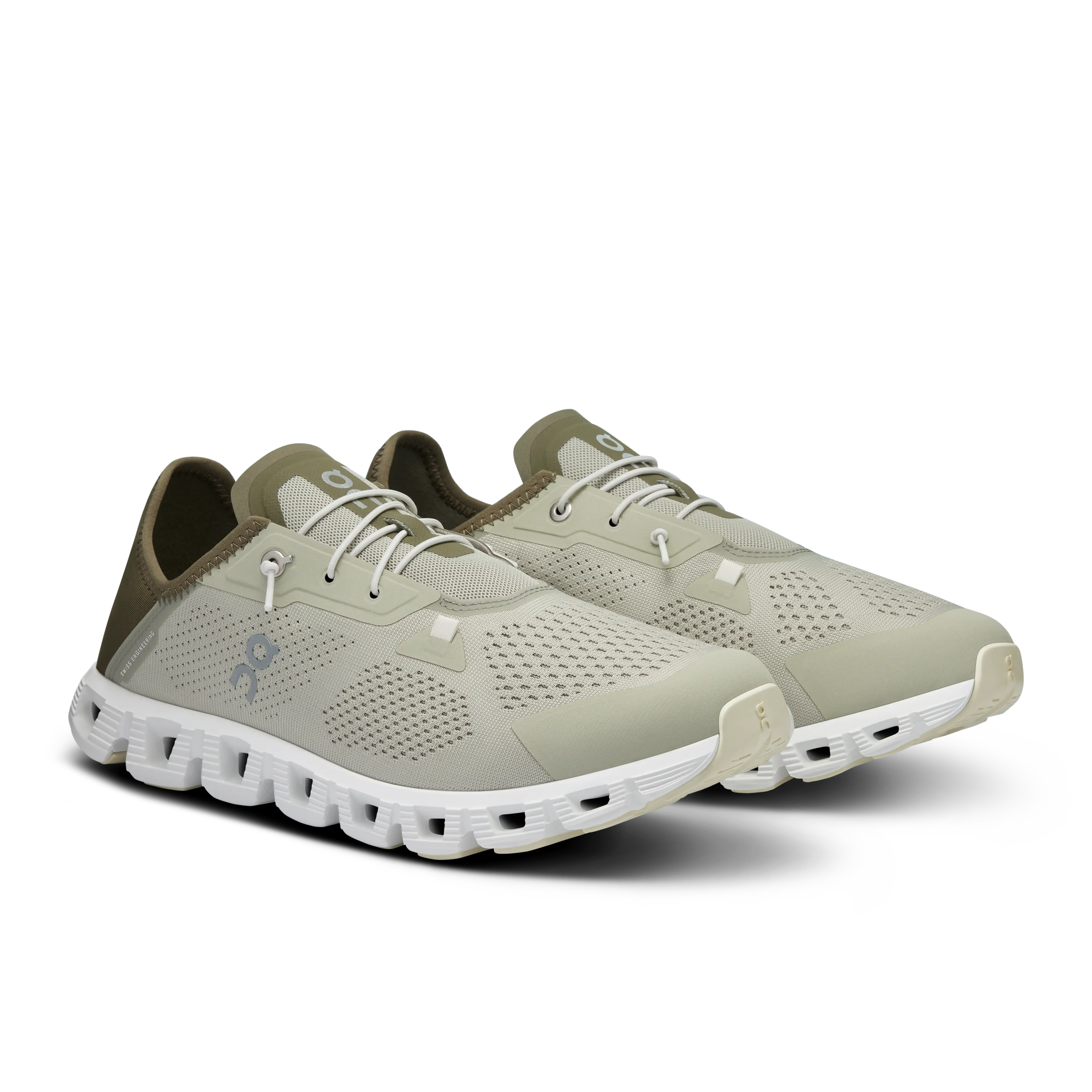 On Running Cloud 5 Coast 'Chalk/Olive'