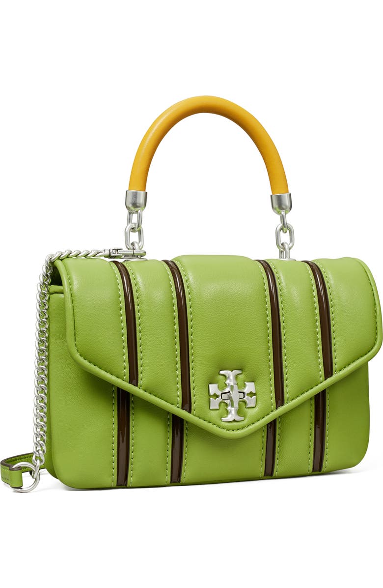 Mini Kira Bombé Stripe Top Handle Bag