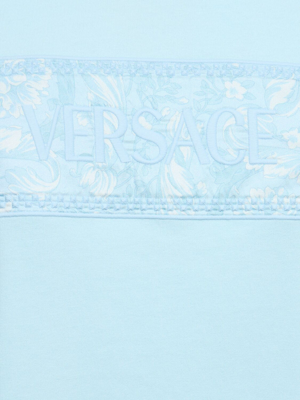 Versace Versace Barocco logo cotton jersey t-shirt - Size: XS T-Shirts | Shop From The Mirage