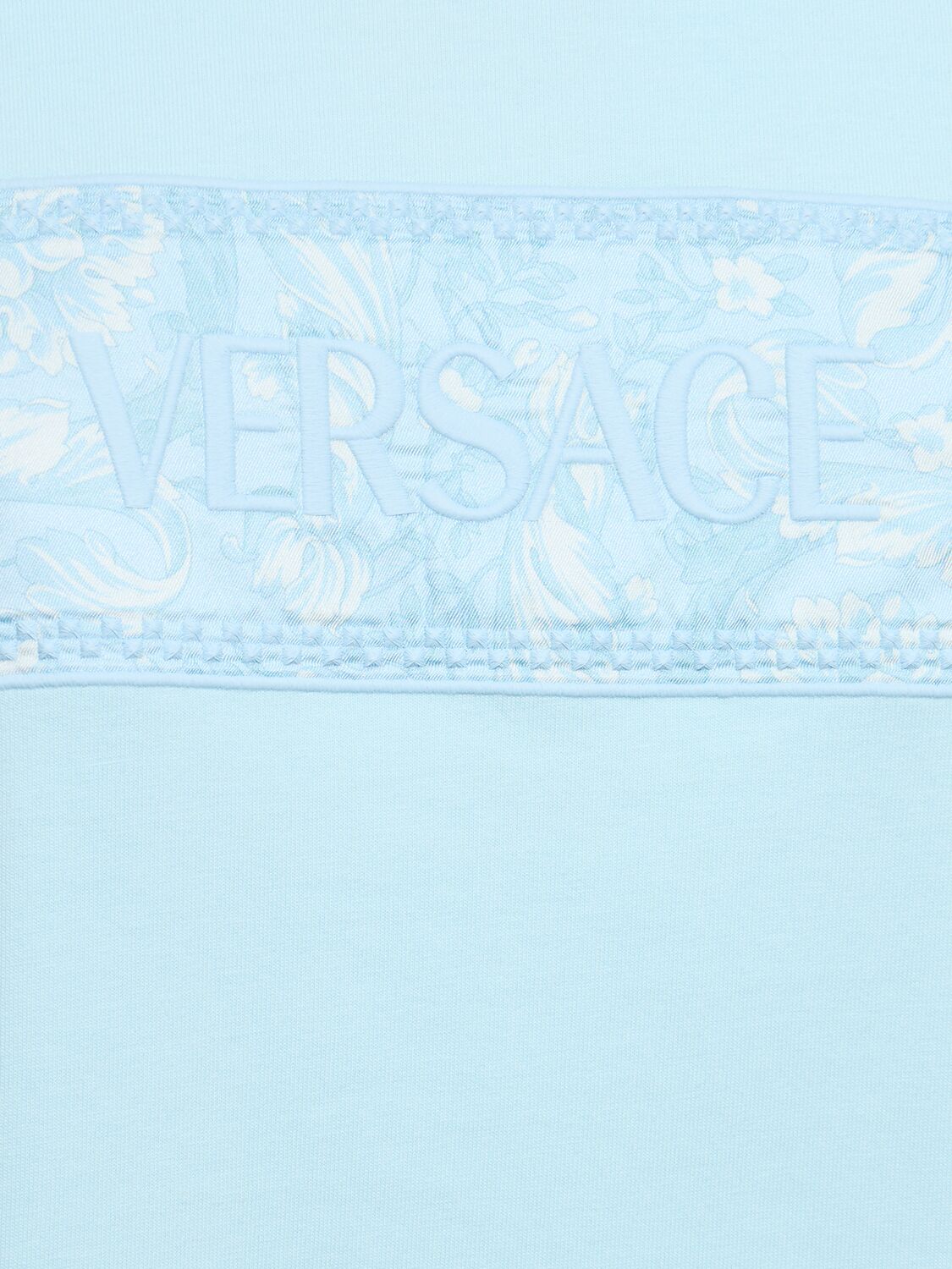 Versace Versace Barocco logo cotton jersey t-shirt - Size: XS T-Shirts | Shop From The Mirage