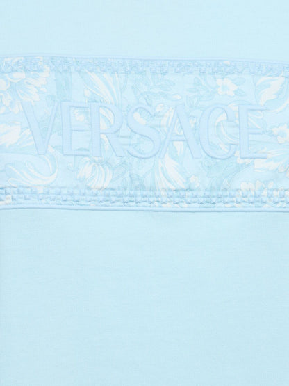 Versace Versace Barocco logo cotton jersey t-shirt - Size: XS T-Shirts | Shop From The Mirage