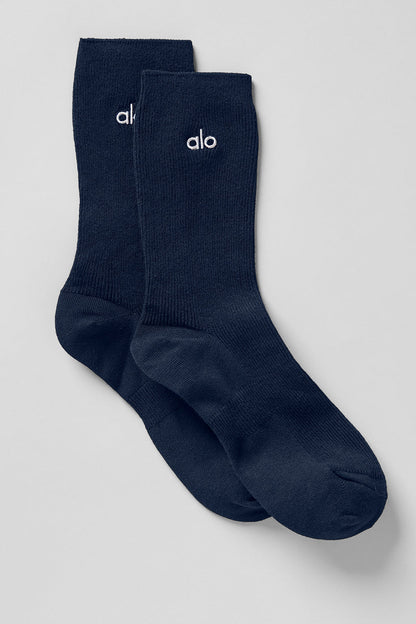 Unisex Half-Crew Understated Sock