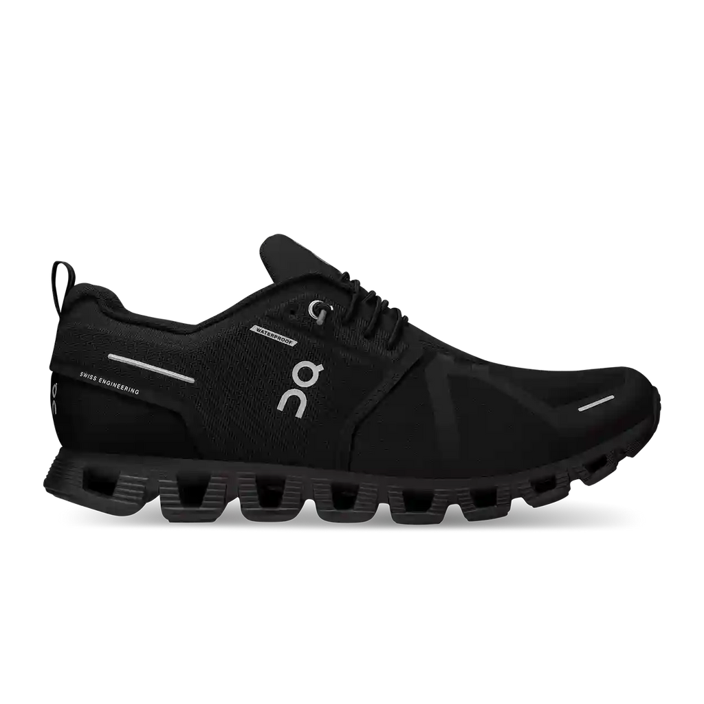 On Running Cloud 5 Waterproof All Black