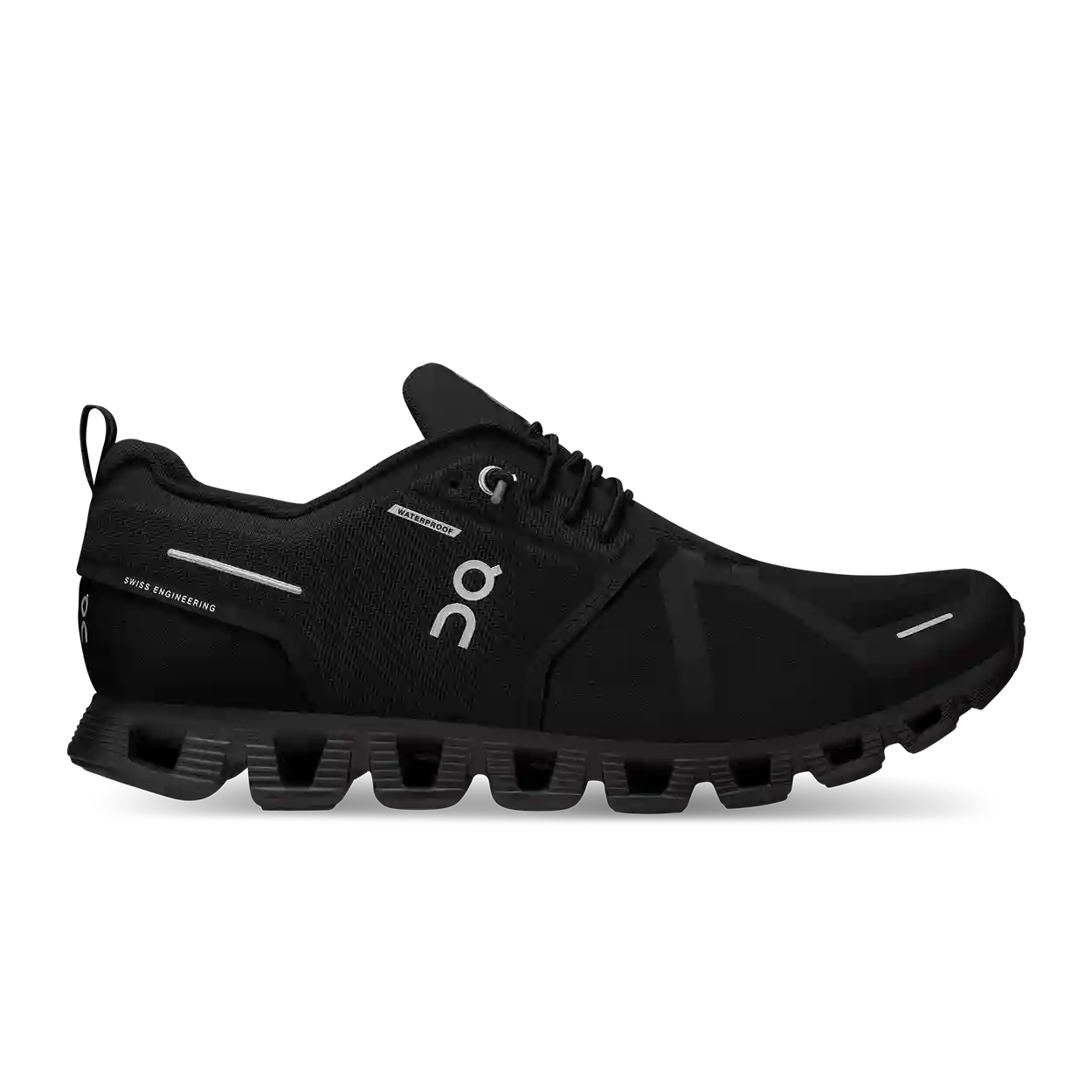 On Running Cloud 5 Waterproof All Black