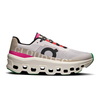 On Running Cloudmonster Silver | Ivory