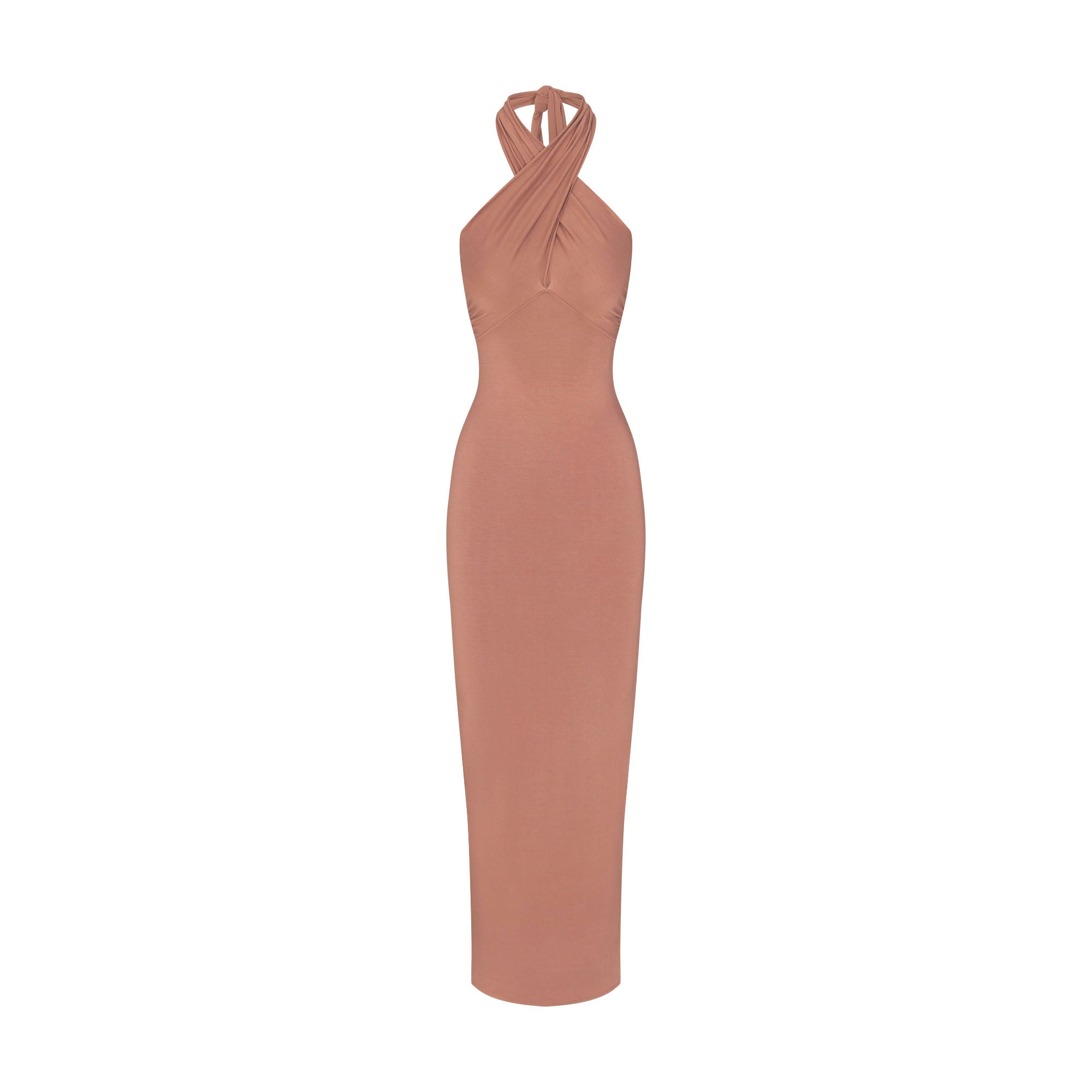 Smooth Layers Convertible Long Dress
