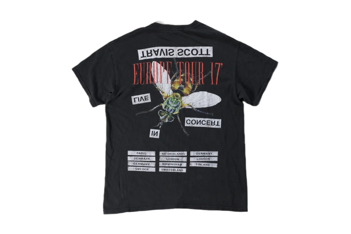 Travis Scott Europe Tour 2017 Concert Tee