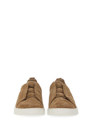 Zegna Sneaker In Suede