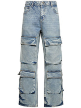 Represent R3CA denim cargo jeans