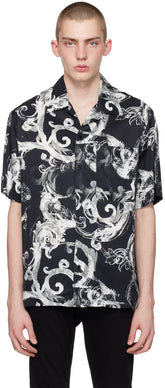 Black Watercolor Couture Shirt