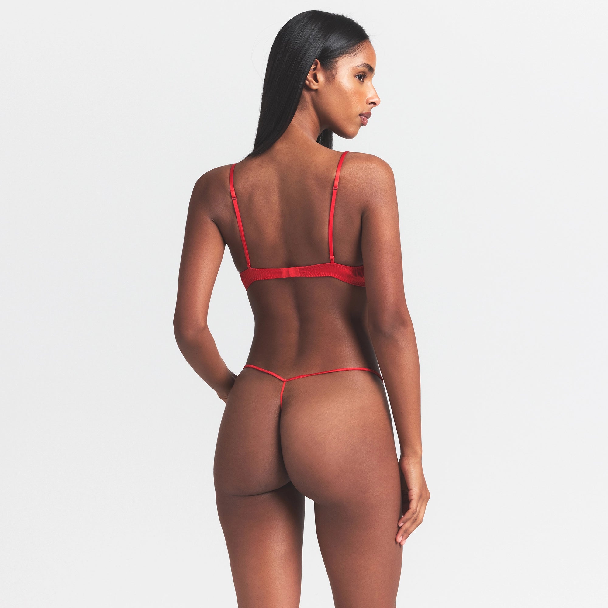 Silk Lace Unlined Demi Bra