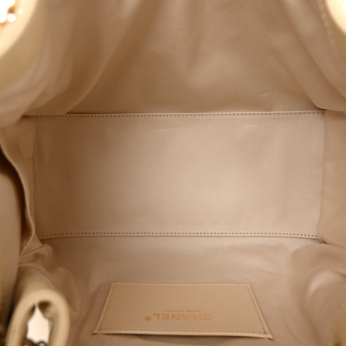 Chanel Caviar Quilted Small Chanel 25 Handbag Light Beige