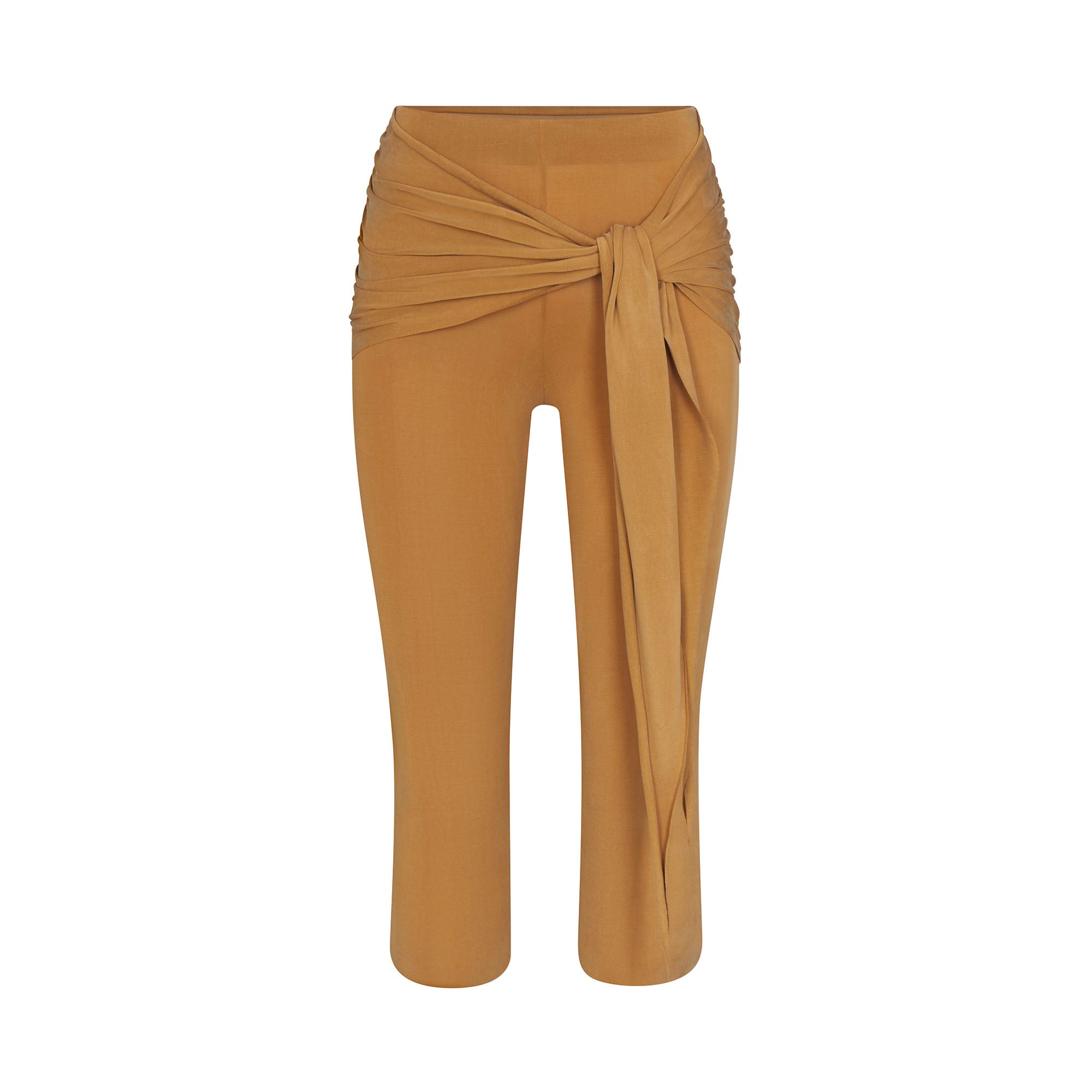 Cupro Jersey Wrap Capri