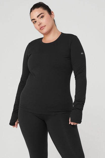 Airbrush Winter Warm Nocturne Long Sleeve
