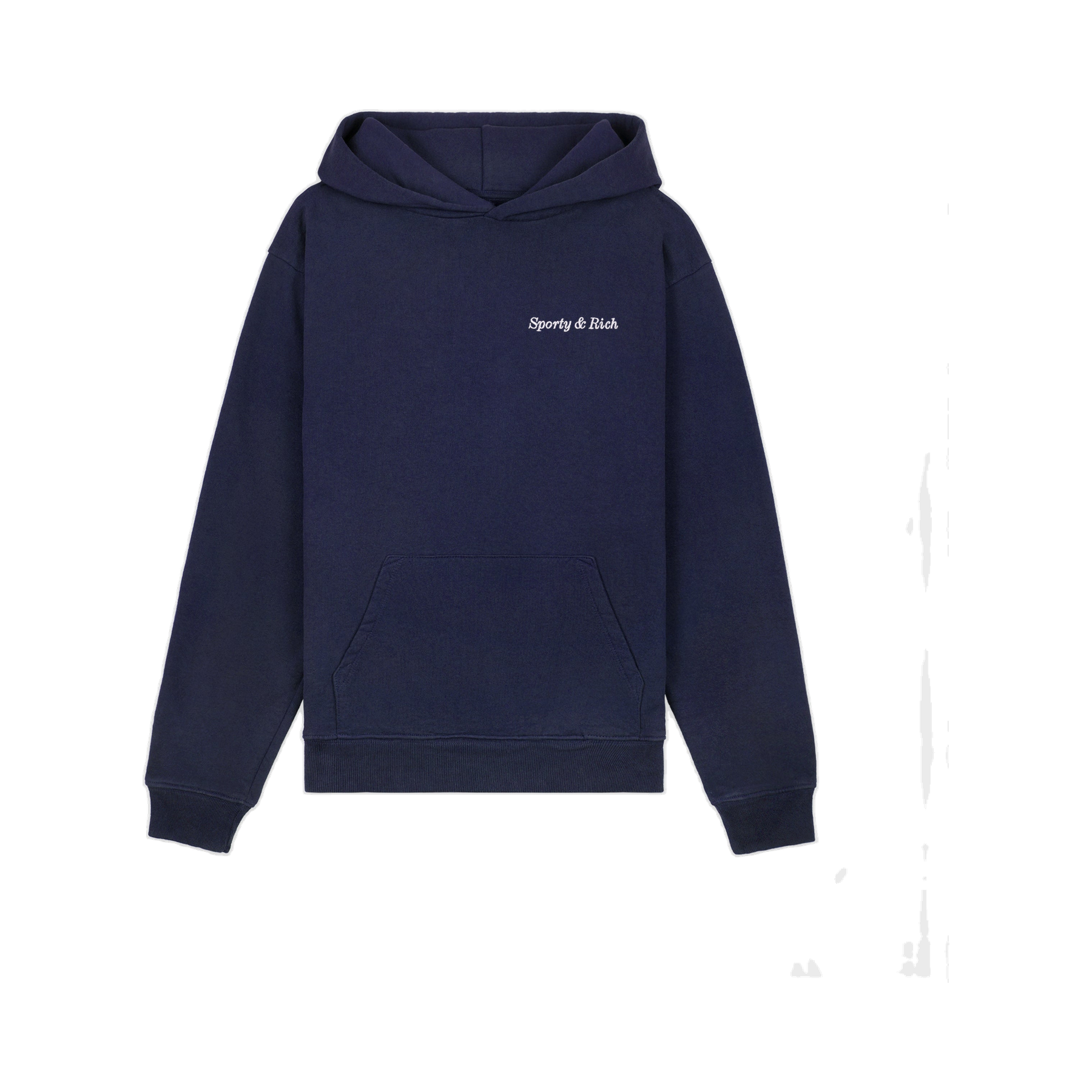 Eden Crest Hoodie - Navy/White