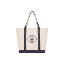 Eden Crest Two Tone Tote - Natural/Navy