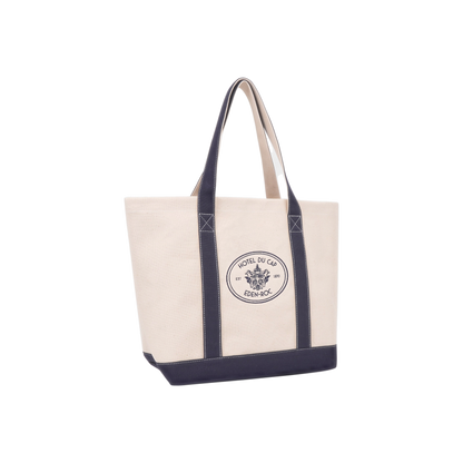 Eden Crest Two Tone Tote - Natural/Navy