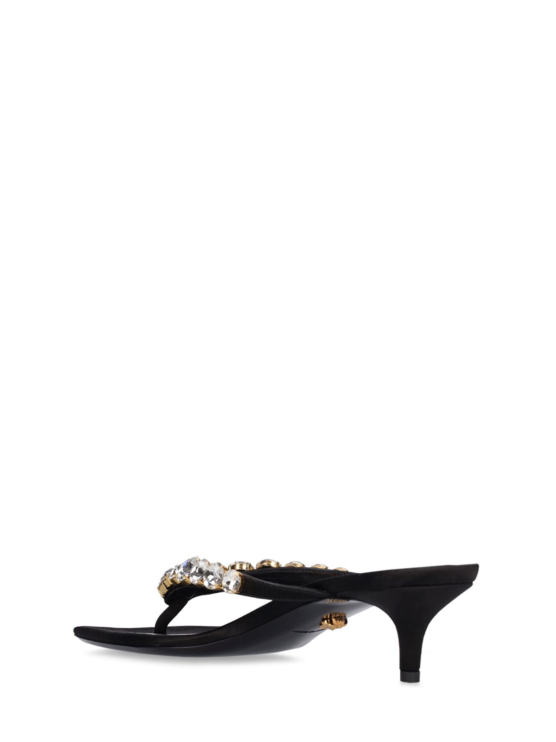 Versace Versace 45mm Embellished satin sandals - Size: UK 3 Heels | Shop From The Mirage